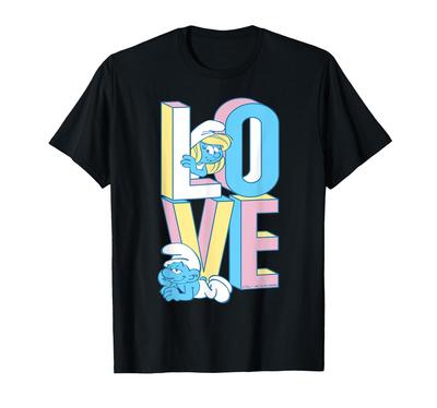 Die Schlümpfe Film Schlumpfine Liebe Valentinstag T-Shirt