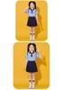 Summer Two-Piece School Uniform Set for Boys & Girls - Kindergarten & Primary School Performance Outfit