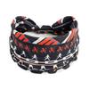 Bohemian Retro Print Yoga Headband: Wide African-Inspired Headscarf for Women