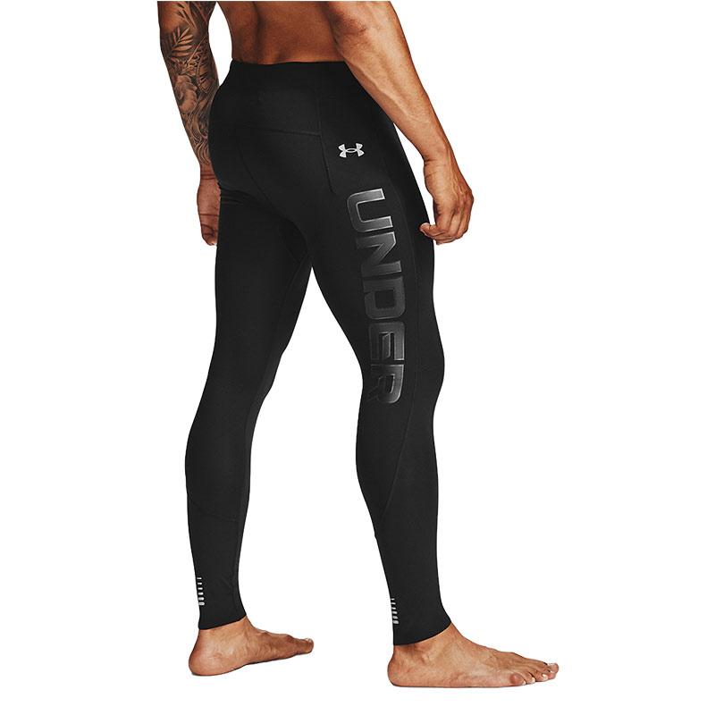 Under Armour Qualifier Strong Stretch Running Fitness Pants Men Pants Black 1356164-001