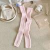 Scaldamuscoli Lunghi da Donna per Yoga, Calze Protettive a Tubo Lungo, Coprigambe, Calze Lunghe Fino al Ginocchio per Stretching del Piede