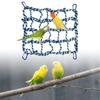 Vogelseilnetz, Hängematte zum Aufhängen für Haustiere, Aktivitätsspielzeug, Spielen, Vogelleiterbrücke, Rattenklettern