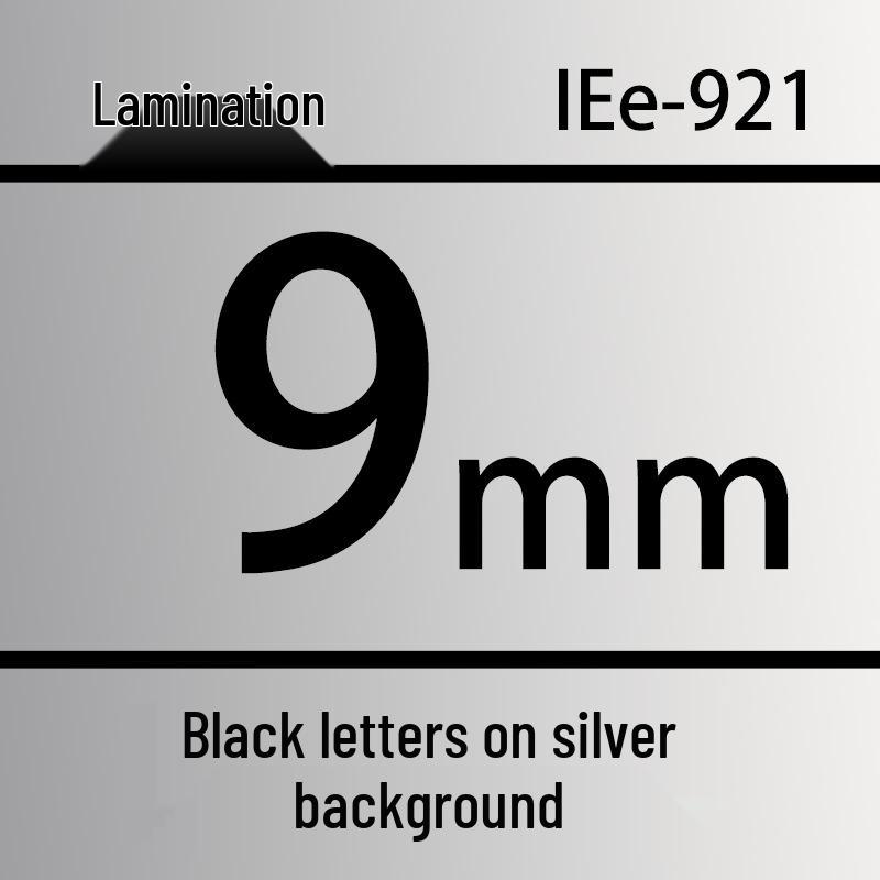 Aibeisi 9mm Waterproof Scratch-Resistant Label Tape for DYMO/Dymo DM1 40910 Series