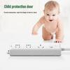 BULL 16A High Power 3-Outlet Master Control Power Strip CN Plug (adapter Included)
