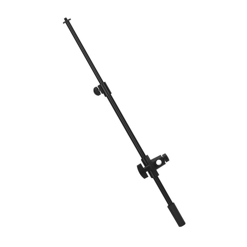 Telescopic Desktop Floor Stand with Adjustable Microphone & Phone Clip for Live Streaming