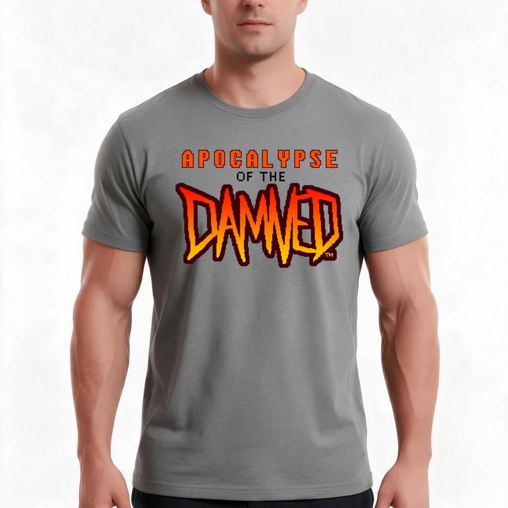 Apocalypse Of The Damned Tshirt Summer Casual Cotton Tee Oversized Streetwear Tops Vintage Graphic Print Unisex Unisex Unisex