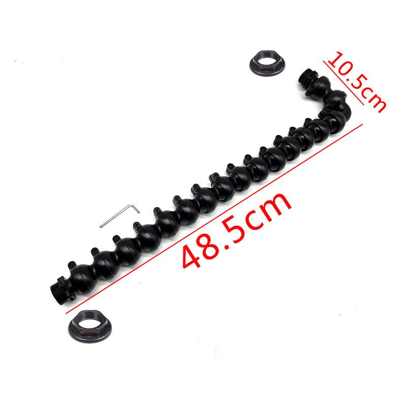 Black Bamboo Joint Car Dent Repair Lamp with Adjustable Bracket for Pothole Dent Detection Black Bamboo Joint Pipe New Model