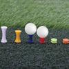 50pcs/Pack Solid Color Stable Portable Golf Limit Nails Professional Golf Accessories Plastic Golf Practice Stand