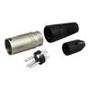 P672 3 Pin Welding Male Plug Head Microphone Cable Mixer Plug