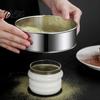 Kitchen Gadget for Pastry Stainless Steel Flour Sifter, Handheld Fine Mesh Strainer, Durable Corrosion Rust Resistant Sifter Round Sieve Cocoa