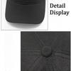 Casquette de baseball en maille taille 4XL 68 cm Mode Unisexe Polyvalente Grande Taille Convient aux Grands Visages Protection Solaire Casquette Snapback Réglable