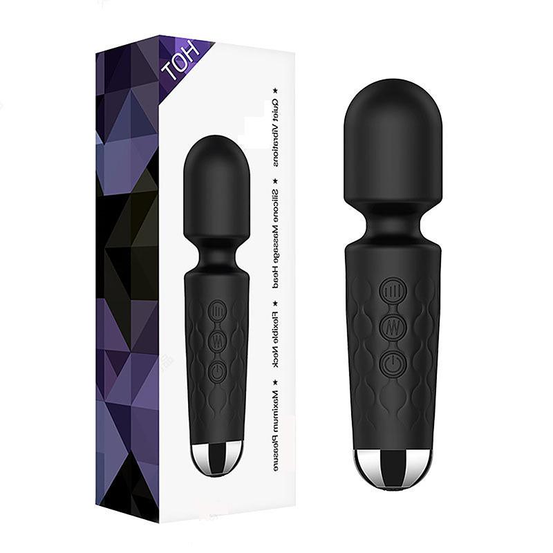Av Vibrator Strong Magic Wand Waterproof Massager Clitoris Stimulator Sex Toys G Spot Usb Rechargeable Adult Female Sex Product