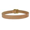 Regular Size Thick Cowhide Leather Genuine Saddle 40mm Brass Buckle [voodoocats] Belt, Leather, Leather, Width,