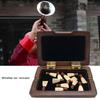 Portable Suona Reed Carrying Case Maple Wood Reed Storage Box Suona Reed Container Wind Instrument Accessories