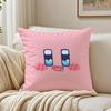 Cute Funny Funny Pink Eyes Cushion Cover Pillowcase Antidustmite living Room Sofa Decor Cushion Room