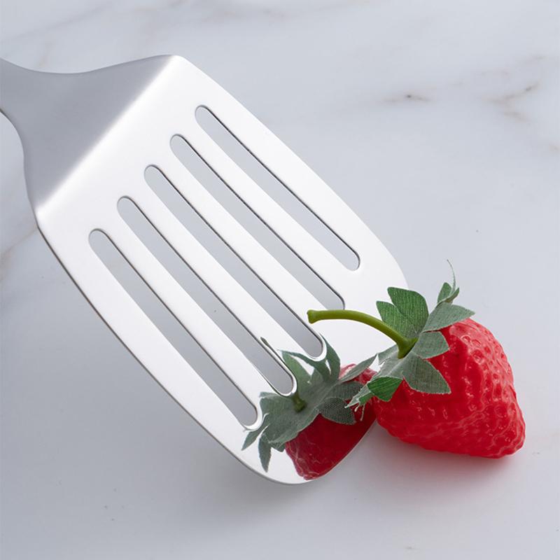 Stainless Steel Kitchenware Set Cooking Spatula Household Spatula Slotted Spoon Long Handle Soup Spoon Rice Spoon Thickened