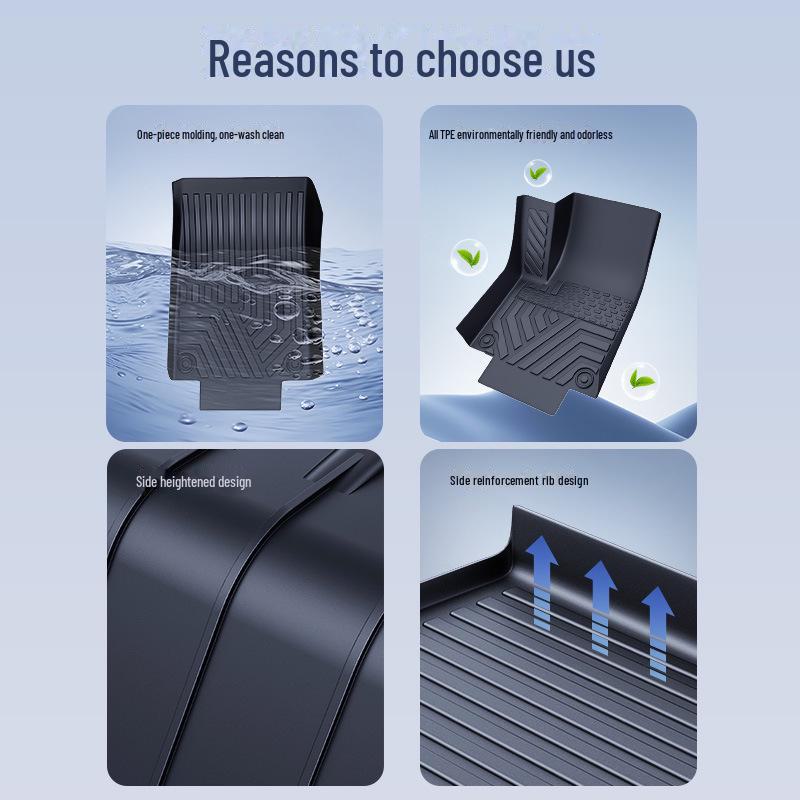 Geely Xingyue L TPE Car Floor Mats - Custom-Fit Injection Molded Protection