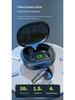 Fones de Ouvido Bluetooth 5.0 TWS com Display Digital, Cancelamento de Ruído ENC, Modelo PRO50