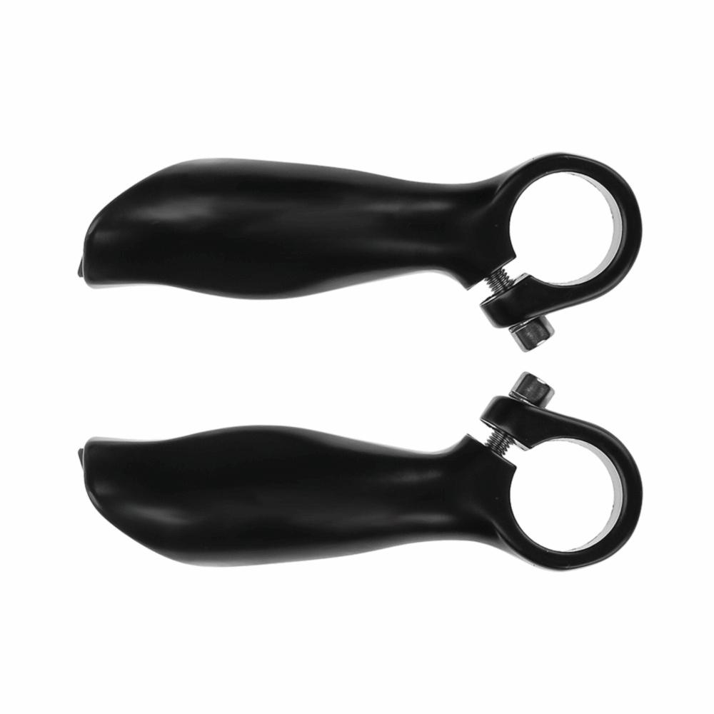 1 Pair Black Bike Bar End Ergonomic MTB  Handlebar Ends Durable Bar End Grips  Cycling Accessories