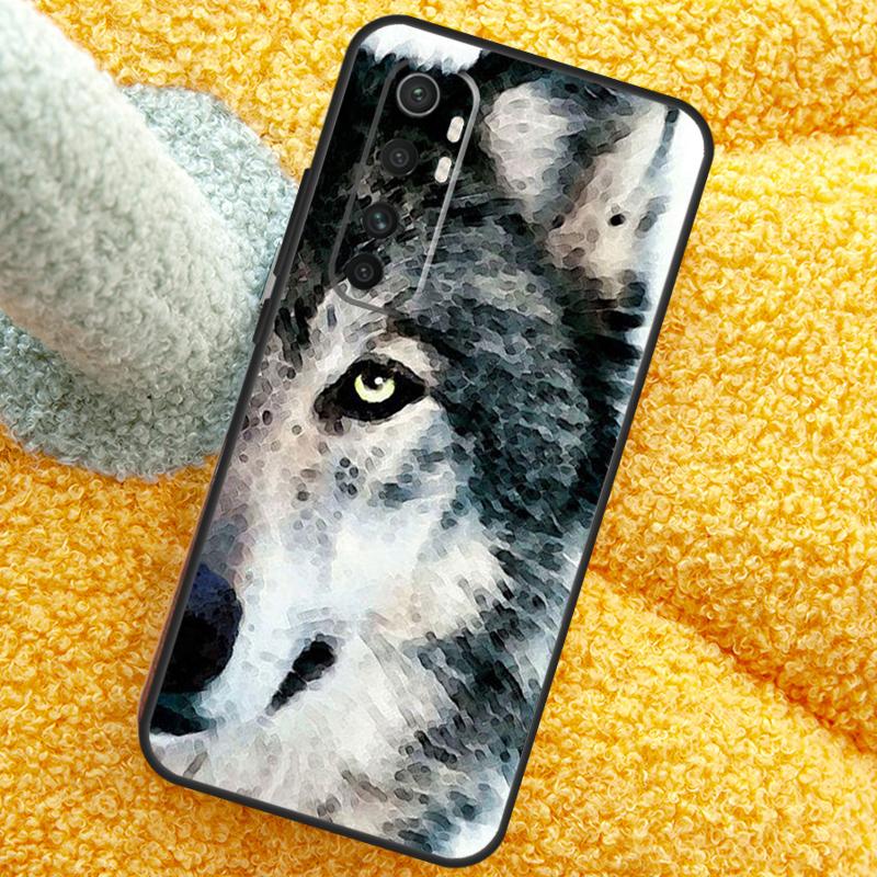 

Чехол Animal Wolf Howling для Xiaomi 15 14 Ultra 13T 14T 15T 17 Pro Max Чехол для POCO X7 F8 Pro X3 X5 X6 F5 F6 F7 POCO F6 Pro