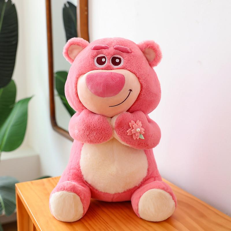 Cherry Cartoon Lotso Blossom Plush Toy Doll Girls Companionship Gift Birthday