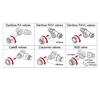 Energy Efficient Radiator Valves Adapter Easy Installation Plastic Texture for Home Office and Commercial Heating Systems