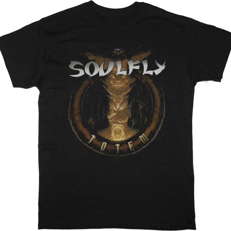 Soulfly Totem Black T-Shirt S разноцветный
