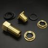 Various 1/2" 3/4" 1" BSP Male Brass Water Tank Bulkhead Pipe Fitting Connector Coupler Adapter Home Garden Hole Drainer