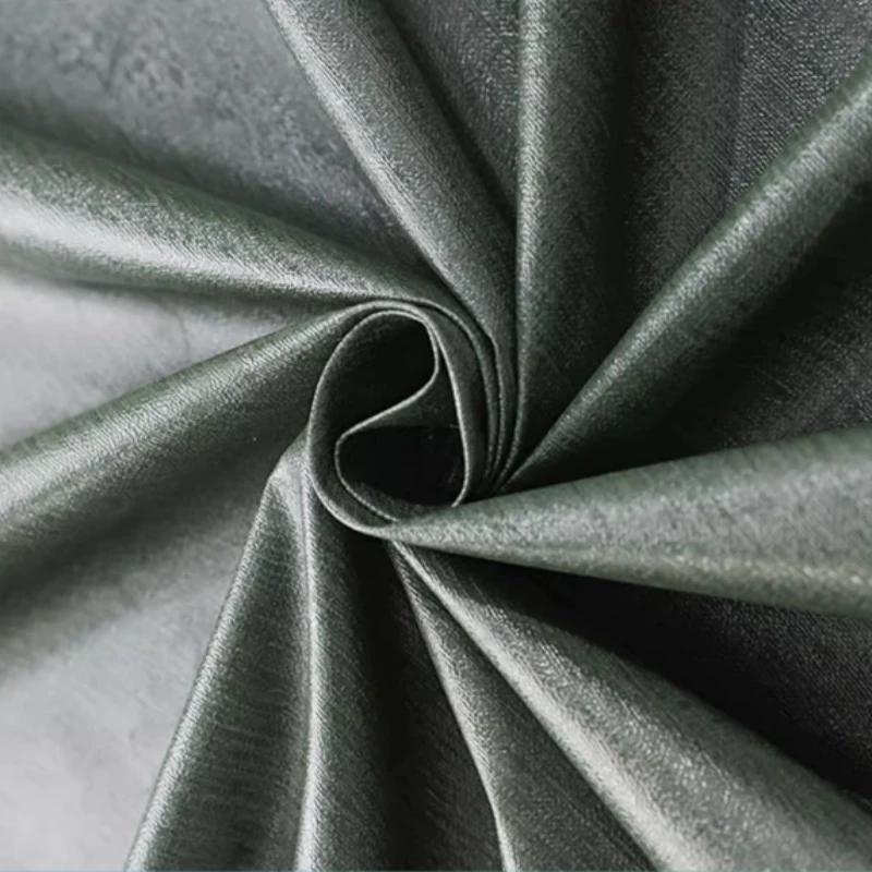 Simple Business Style Solid Color Round Tablecloth Thick Multicolor Table Cover Waterproof Oil Resistant Washable Table Case