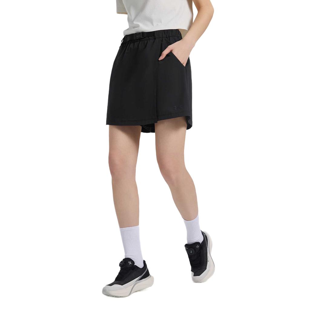 Under Armour SS26 Unbounded Trail Windproof Breathable Durable Water-Resistant Solid Color Casual Skirt Women Skirts 16223244-0033