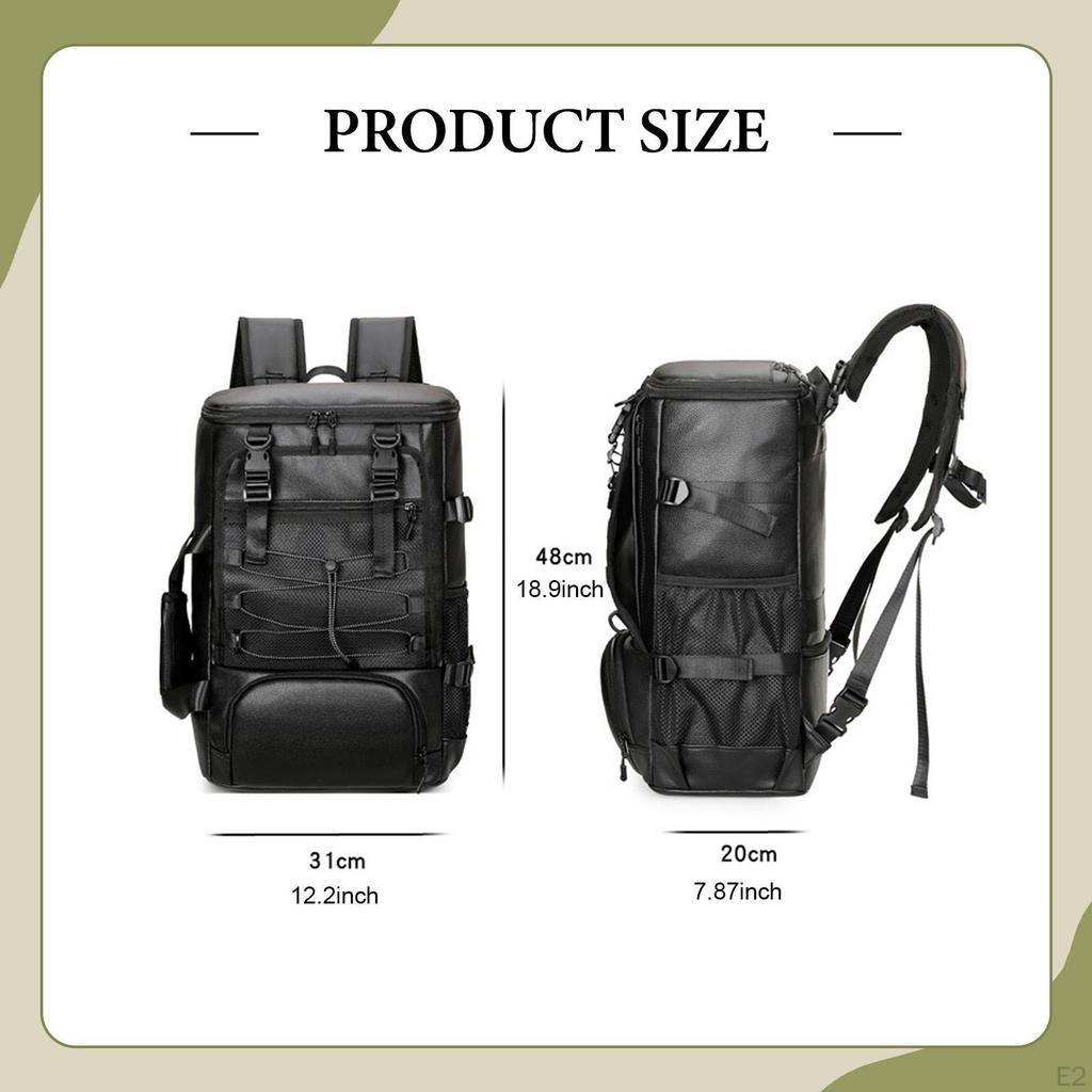 Zaino Borsa per Skateboard Grande Capacità Bagaglio da Palestra per College Viaggio d'Affari