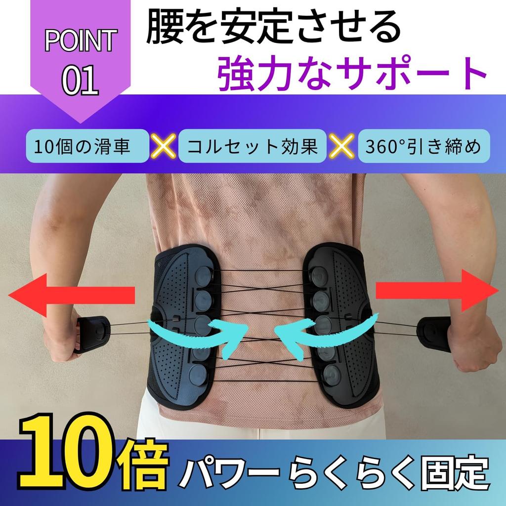 Lilasapo Waist Support Corset Belt and Sold by Physical Authentic Product Posture and Pelvic Support For Men and Women [Planned Therapists] (XL)