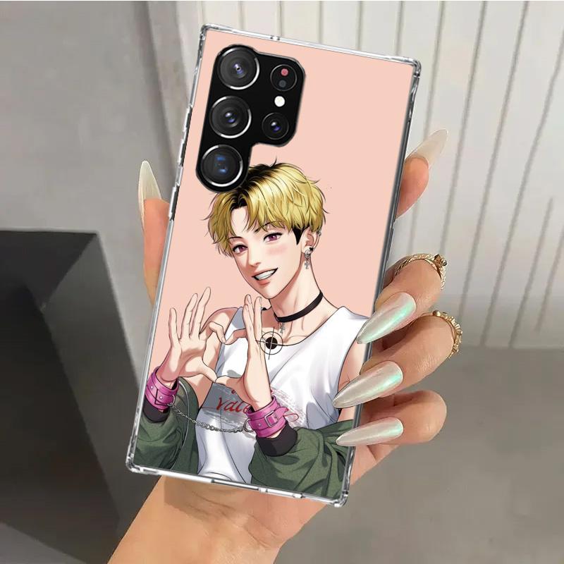 Anime B-J-Alex Phone Case for Samsung Galaxy S26 S24 S23 Ultra S25 Edge S22 S21 Plus S20 FE + Soft Print Shell Funda Galaxy S24