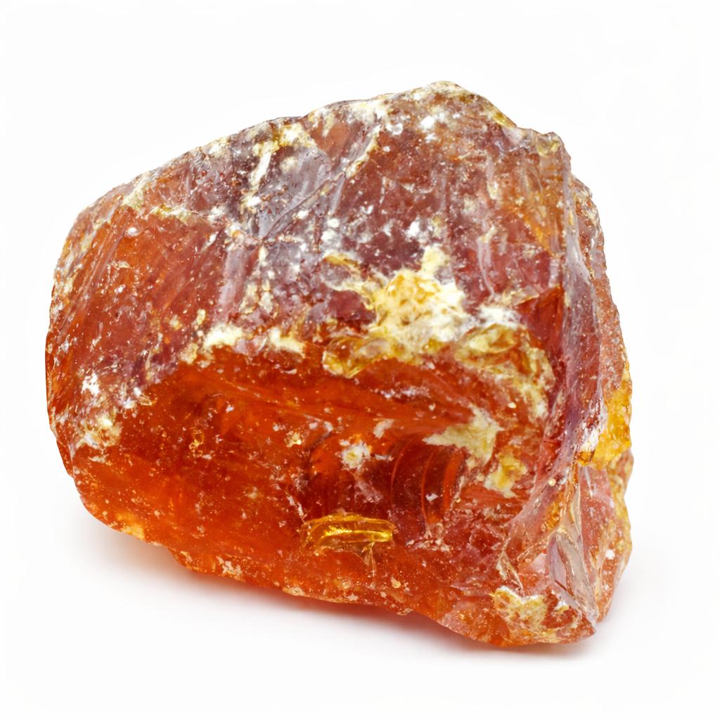 Natural Orange Amber Loose Gemstone 55.5 Ct Raw Uncut Rough Jewelry Making for Gemstone Collections