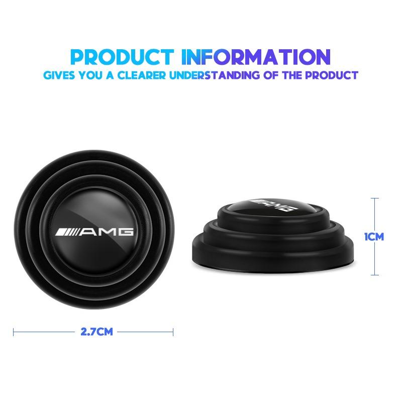 For Benz SW2224Pcs Car Door Anti-shock Pad Anti-noise Buffer Gasket Auto Interior For Mercedes Benz AMG W206 W204 W205 W212 W213 W221 W222 W2