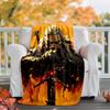 The Witcher Flannel Blanket Soft Warm All-Season Throw, Design for Camping, Car Travel, Hiking Sofa, Bed, Office Perfect Gift for Parties