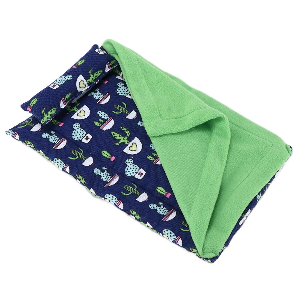 Reptile Sleeping Bag Washable Comfortable Warm Convenient Bearded Dragon Blanket