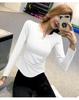 Women's Quick-dry V-neck Long-sleeve Slim-fit Yoga Top