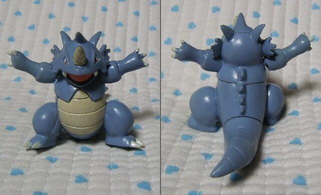 TAKARA TOMY 3D Encyclopedia 8 Figures Production Pokémon Pokémon Vol. (2 Figures) [Rhyhorn & Rhydon] @Early