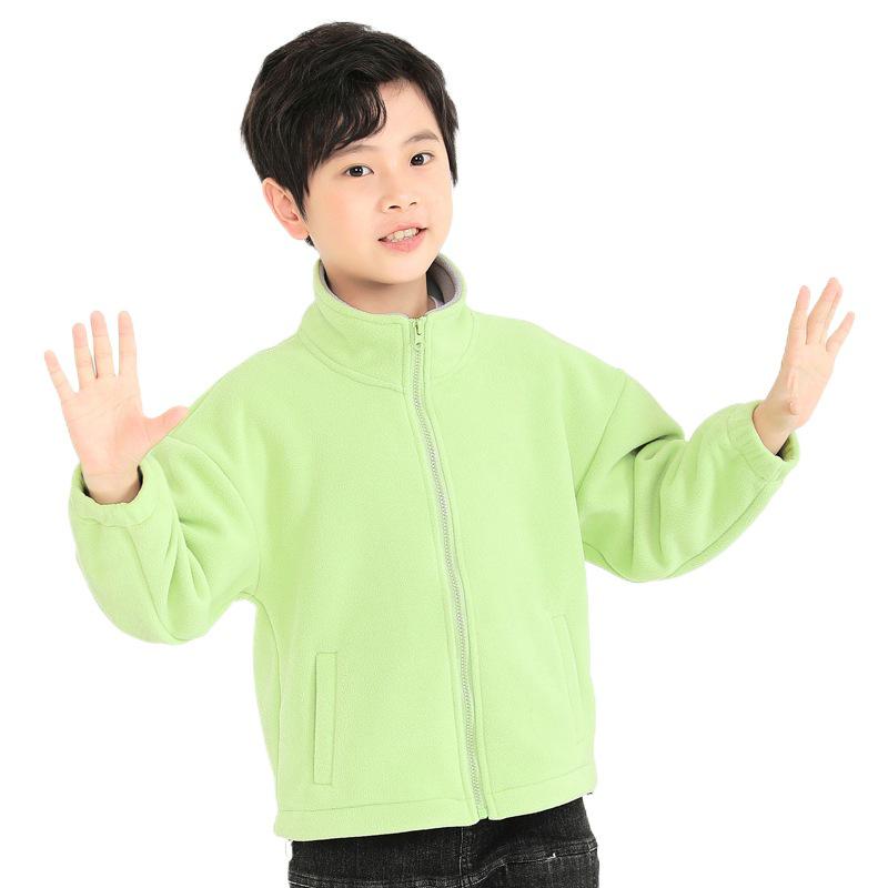 Children's Sherpa Fleece Outdoor Jacket for Autumn & Winter
