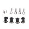 4pcs 18mm Wheel Spacers Fit for Scx10 1Celsius10 RC Crawler Car Brass Wheel Hubs Extension Drive Adapter