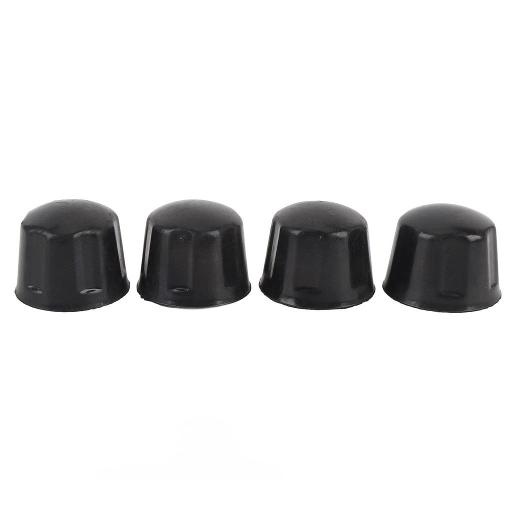 4Pcs Rubber Wheel Rim Dust Cover Cap 42mm Water Resistant for 110cc 125cc 250cc 300cc ATV Quad Go Kart Rim Wheel