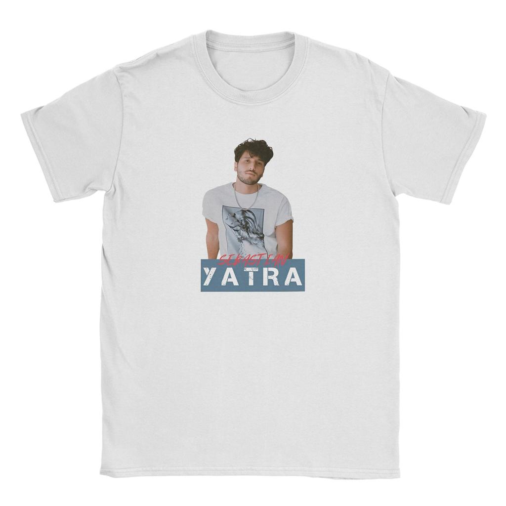 Men's T-Shirts Singer S-Sebastian Y-Yatra Casual Pure Cotton Tee Shirt Short Sleeve  T Shirts Round Collar Clothing Adult
