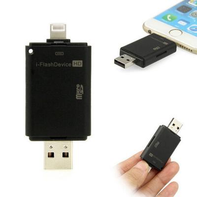 USB Flash Drive OTG SD TF Card Reader για Iphone και Ipad