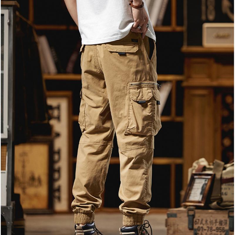 JAYSCE Pantaloni de lucru la modă pentru bărbați Pantaloni de alpinism rezistenți la uzură în aer liber Îmbrăcăminte de lucru Pantaloni cargo la modă de stradă Pantaloni kaki