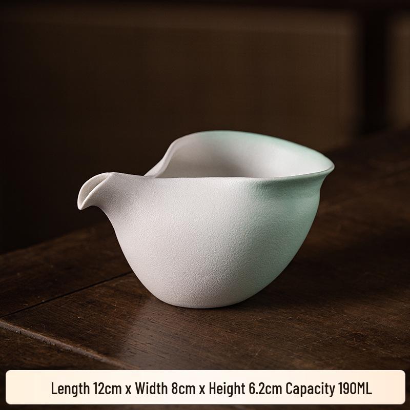 Ceramic Frosted Tea Gong Dao Bei Gongfu Set Accessories 150 ml