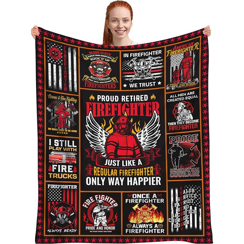 Programmer Graduation Season digitalprinted polyester Bedroom velvet flannel soft sofa cover blanket Fleece soft sofa cover
