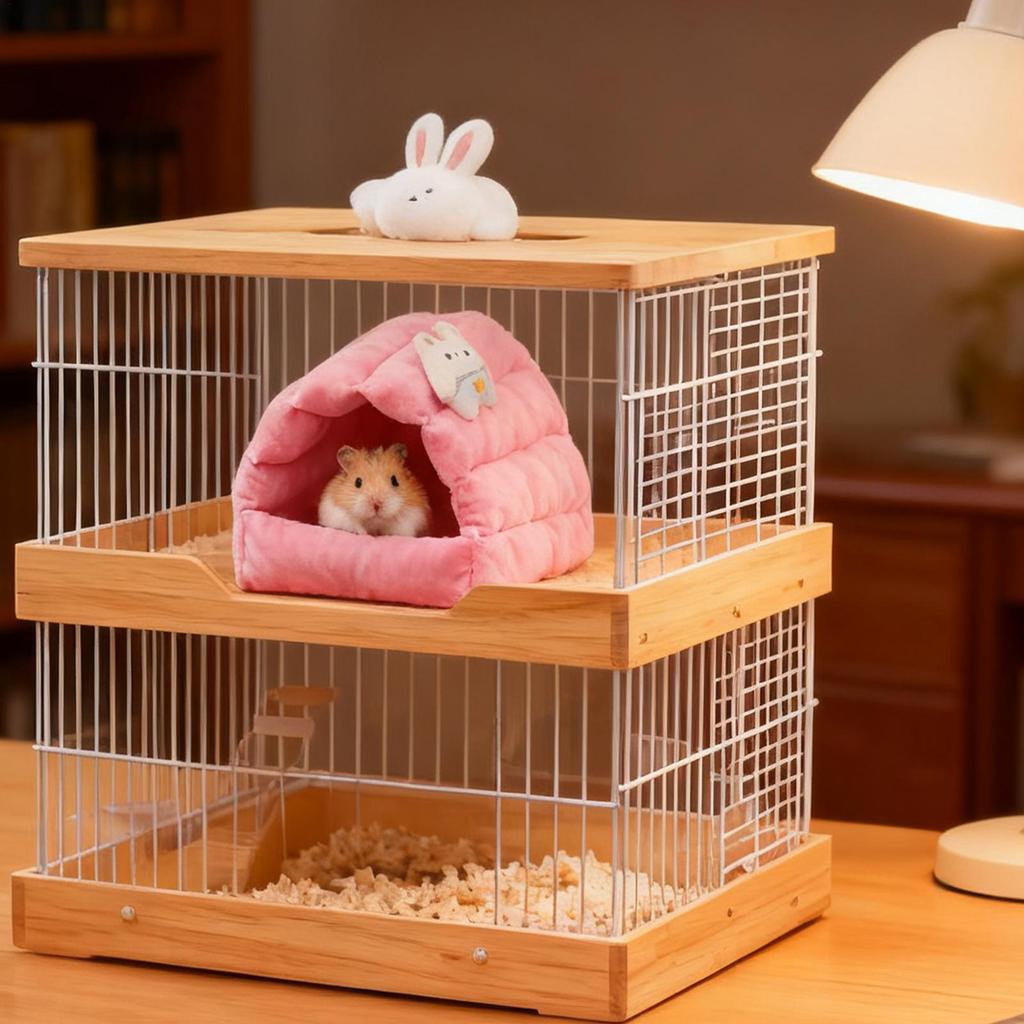 Rennmaus Haus War Käfig Kausicher Atmungsaktiv Hamster Zuhause Für Kaninchen Haustier Frettchen Tier Chinchilla Eichhörnchen Vögel Winter