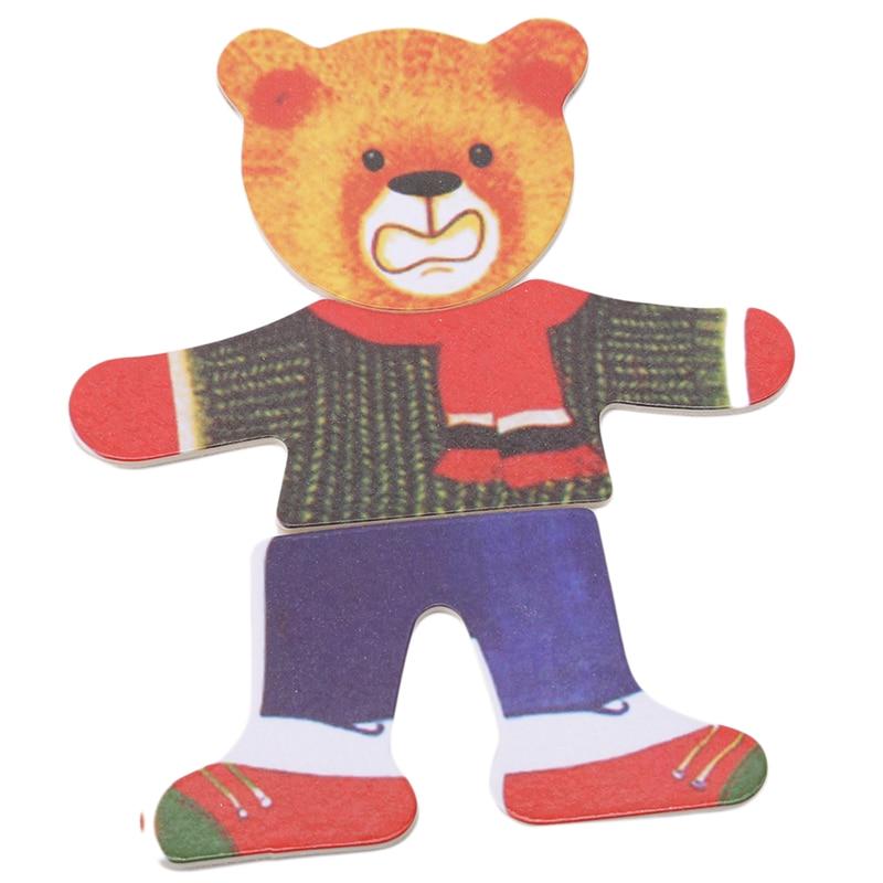 Buy Jigsaw Puzzle Gummy Bear Puzzle Early Learning Wooden Birthday Present Educational Toys at