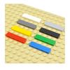 Non-Toxic 100Pcs Diy Building Blocks Thin Figure Bricks Smooth 1X4 Dots Educational Creative Toys For Children Size Compatible With 2431